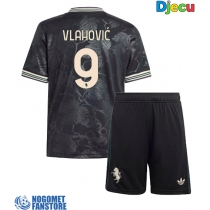 Juventus Dusan Vlahovic #9 Rezervni Dres za djecu 2025-26 Kratak Rukav (+ Kratke hlače)